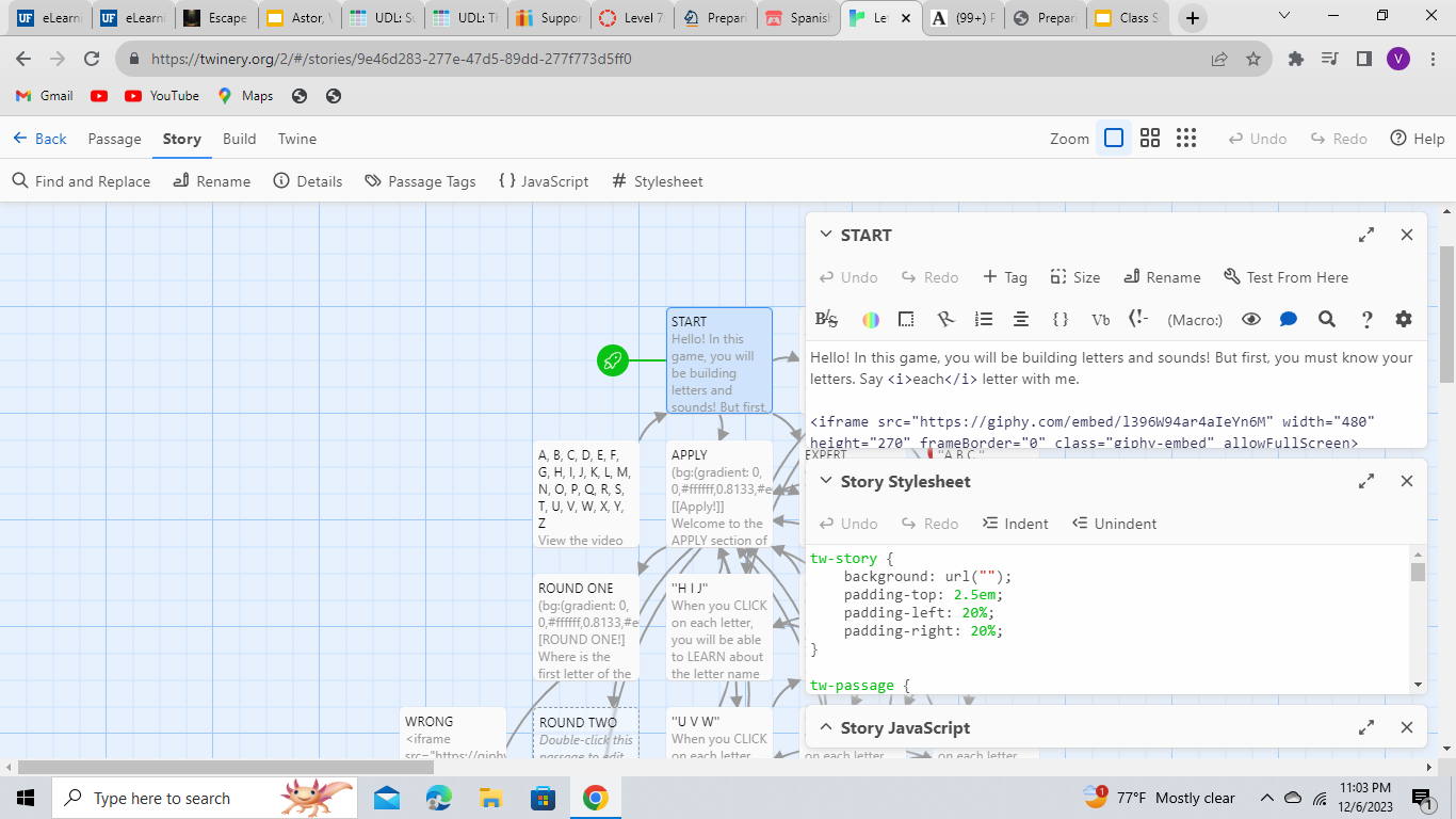 Screenshot of Project 2